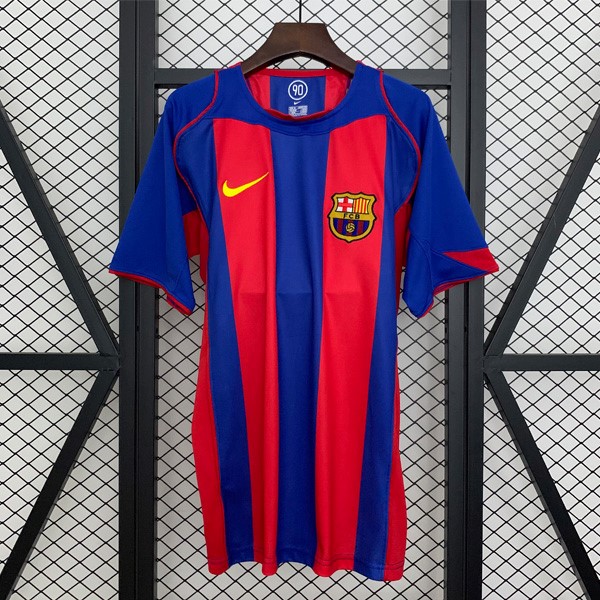 Tailandia Camiseta Barcelona Primera equipo Retro 2004-2005